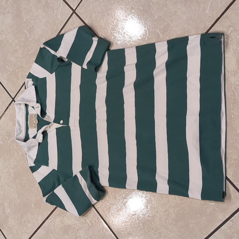 Abercrombie Rugby Cloth Women's Striped Polo Shirt Dress Size Medium